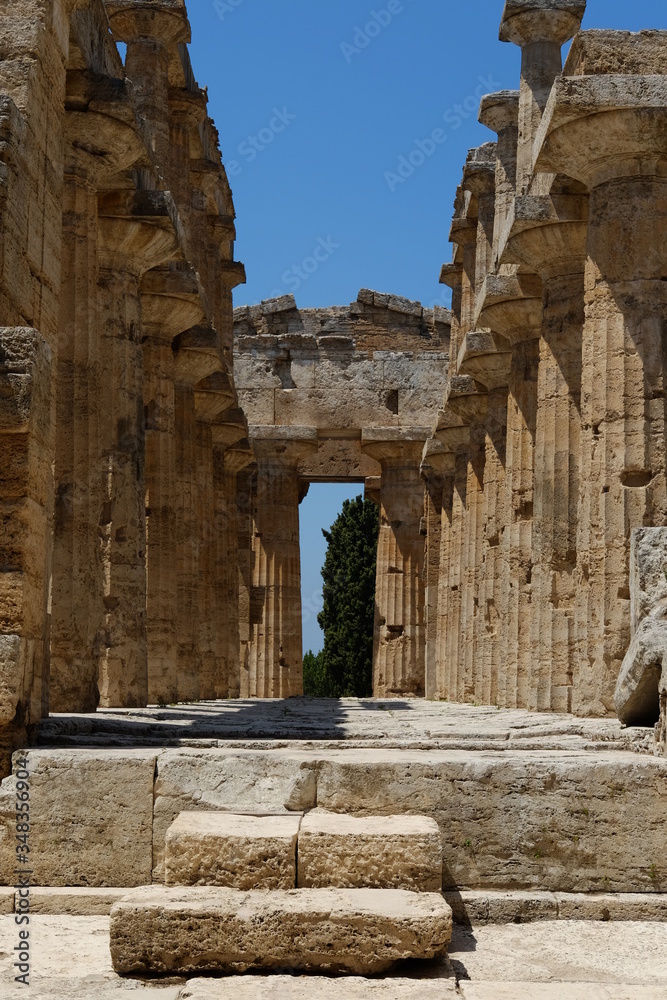 ruins of ancient roman amphitheater in amman jordan