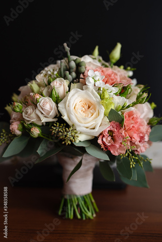 bridal bouquet, bouquet for the bride, wedding mood, floristry for the wedding