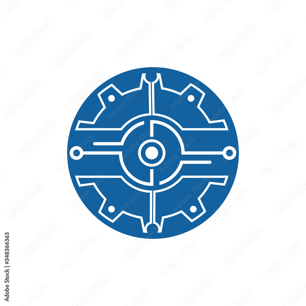 Gear Logo Template vector icon illustration design Gear Logo Template vector icon illustration design