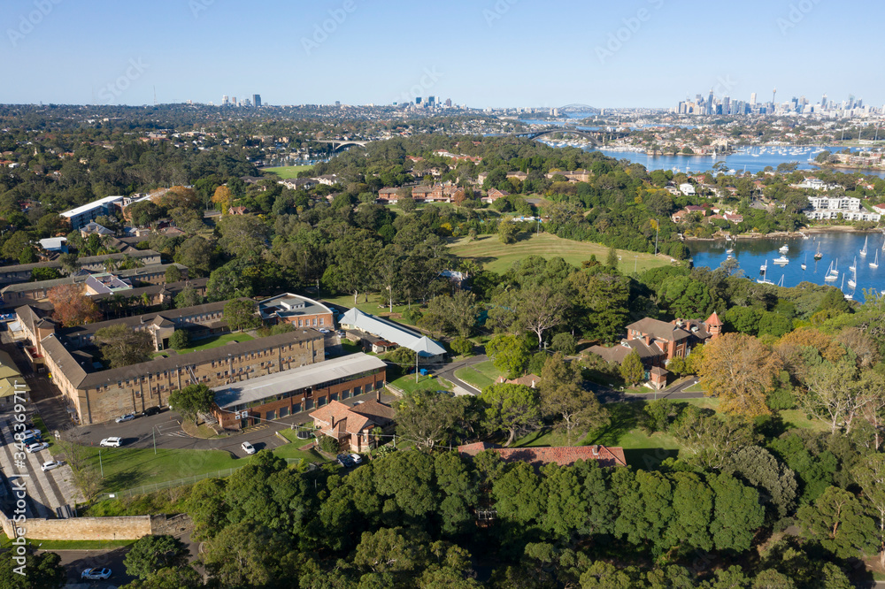 The old  Gladesville hospital in the Sydney suburb of Gladesville, Australia.