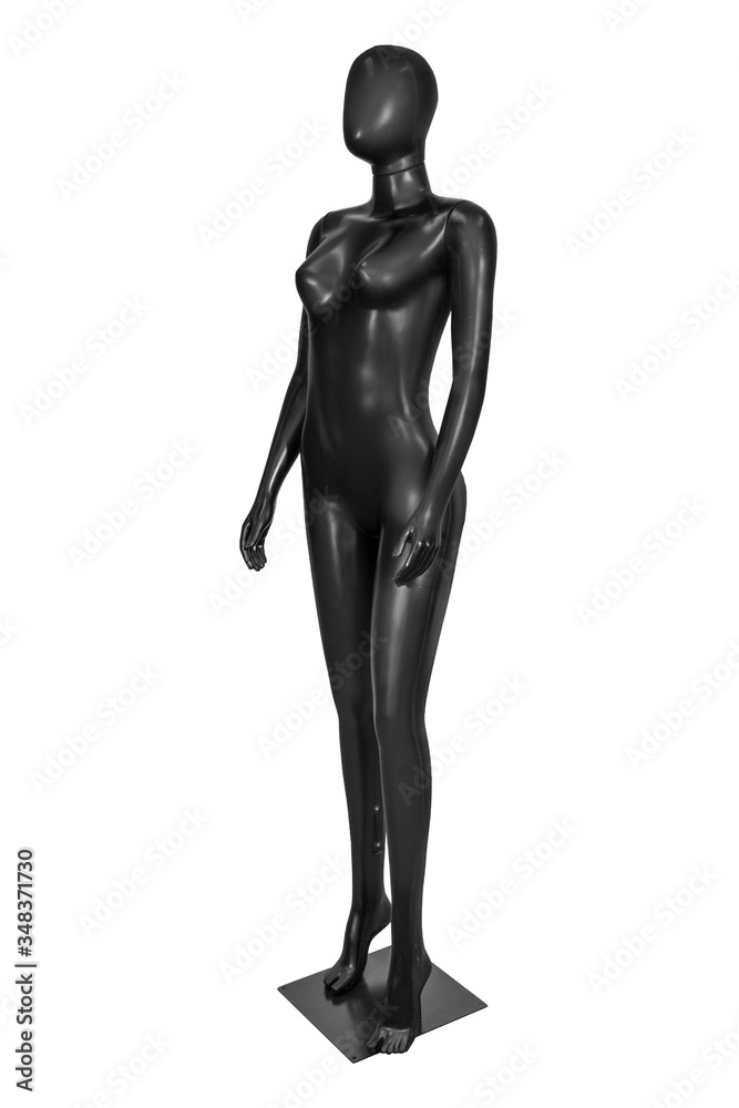Gloss color mannequin woman isolated Gloss color mannequin woman isolated