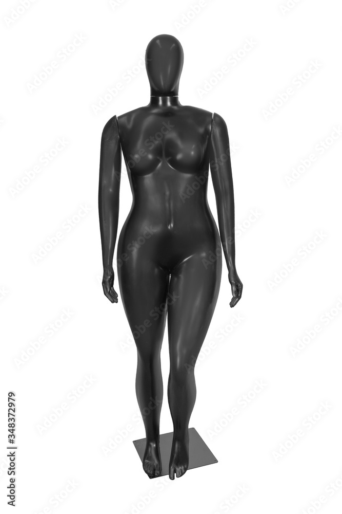 Gloss color mannequin woman isolated Gloss color mannequin woman isolated