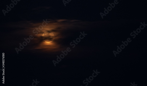Obraz na płótnie MOON DE FUIEGO .LUNA w salonie