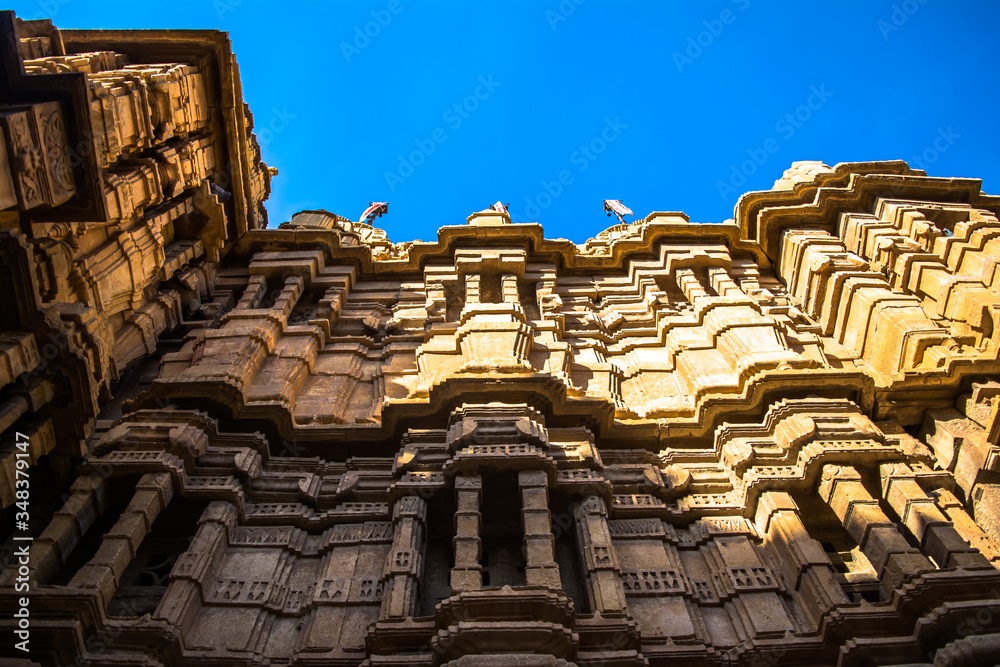 Jaisalmer Fort is situated in the city of Jaisalmer, in the Indian state of Rajasthan
