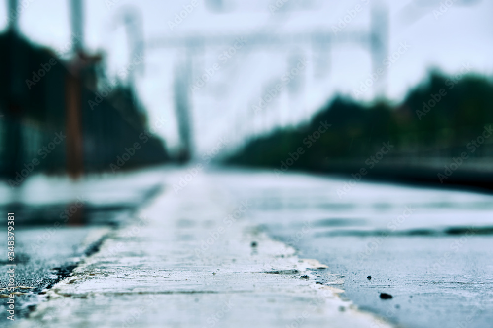 empty train station board overall plan color