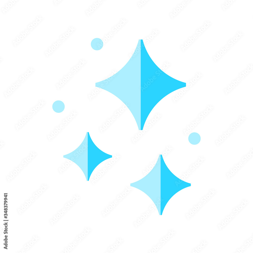 The best glitter icon, illustration vector. Suitable for many purposes.