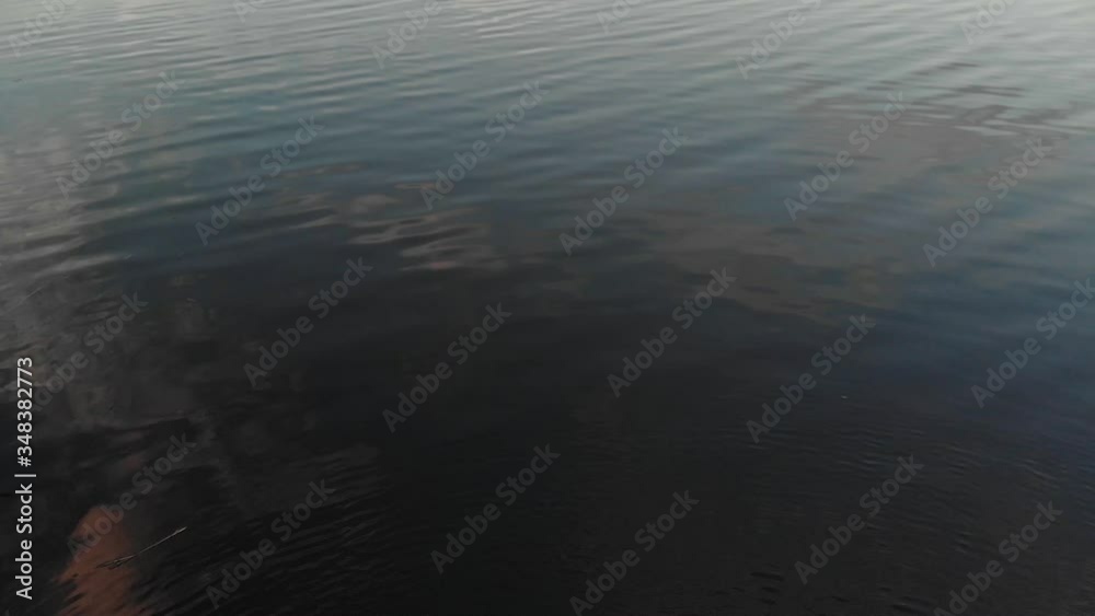 Shallow deep waters of Jugla lake Riga drone reveal Shallow deep waters of Jugla lake Riga drone reveal