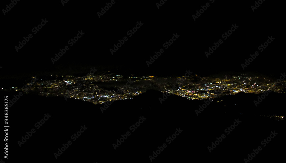 Quito City in the nigth