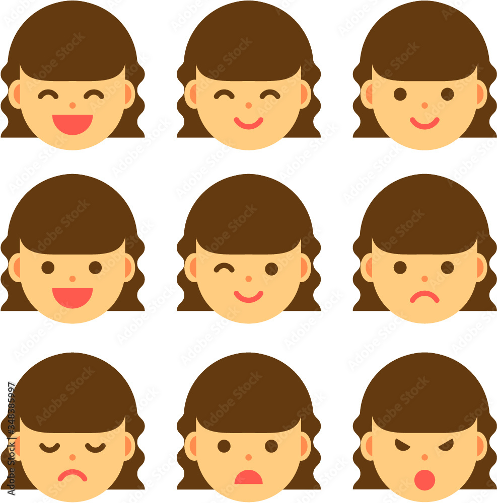 女の子8-2 顔 女の子8-2 顔