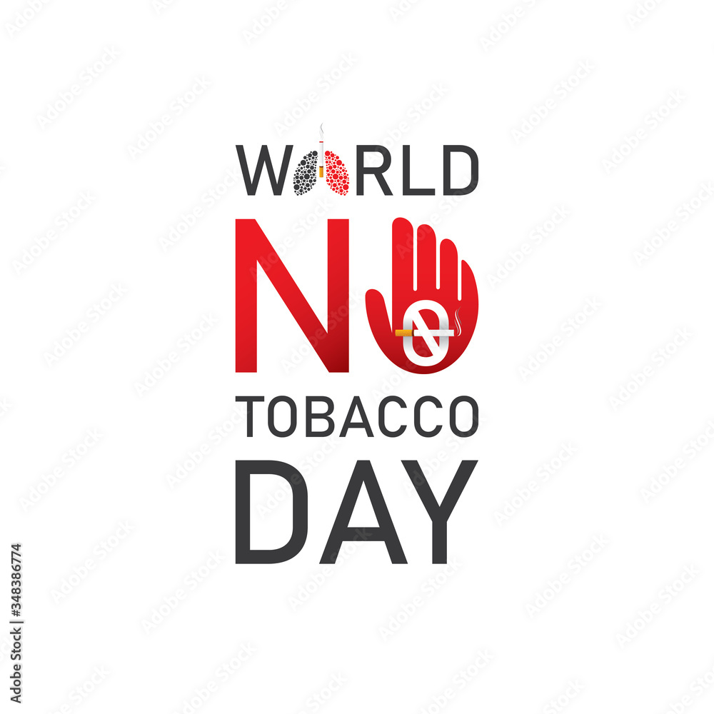 vector illustration world no tobacco day vector illustration world no tobacco day