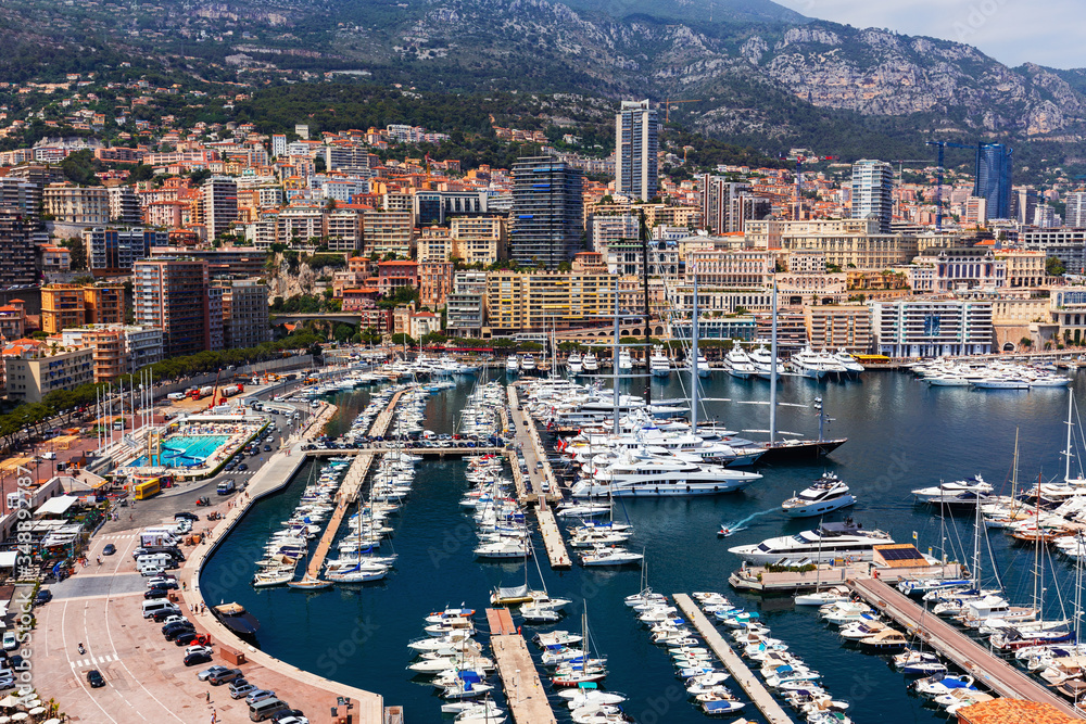 Monte Carlo Monaco Cityscape