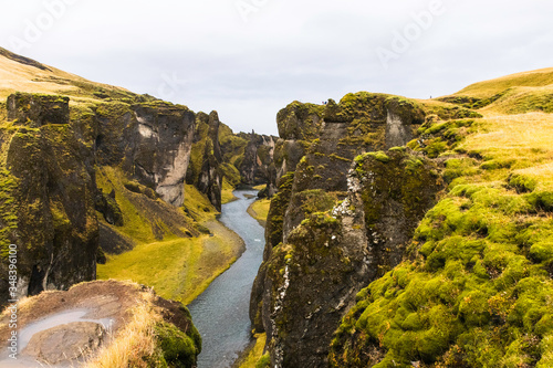 Fjadra River Canyon, Iceland 