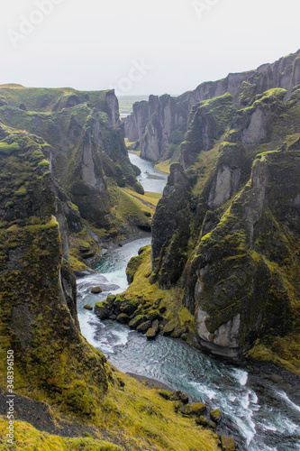 Fjadra River Canyon, Iceland 