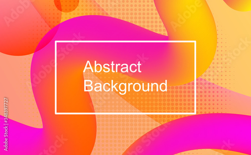 Abstract fluid color Liquid background. Colorful Modern and harmonies shape.