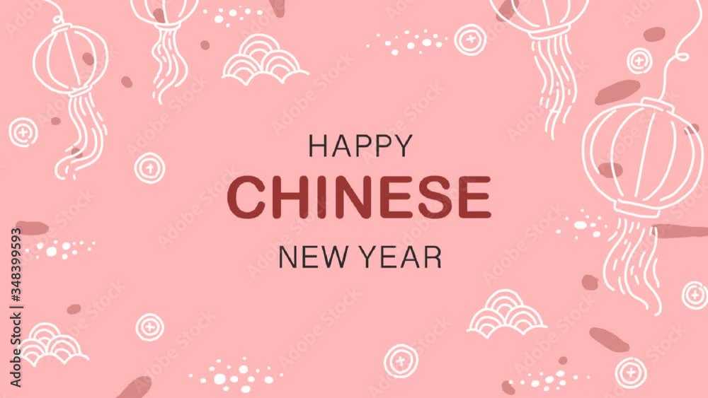 Happy new year 2021 concept design of animation. Happy new year 2021 concept design of animation.