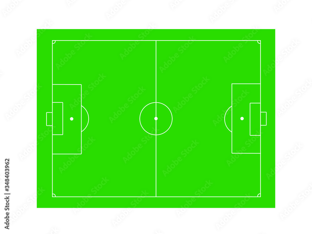 soccer field, football field vector