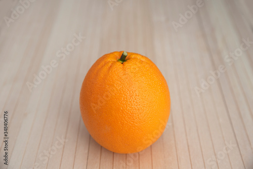 Orange, Isolated, Fruit, Orange Color, Wooden Background.