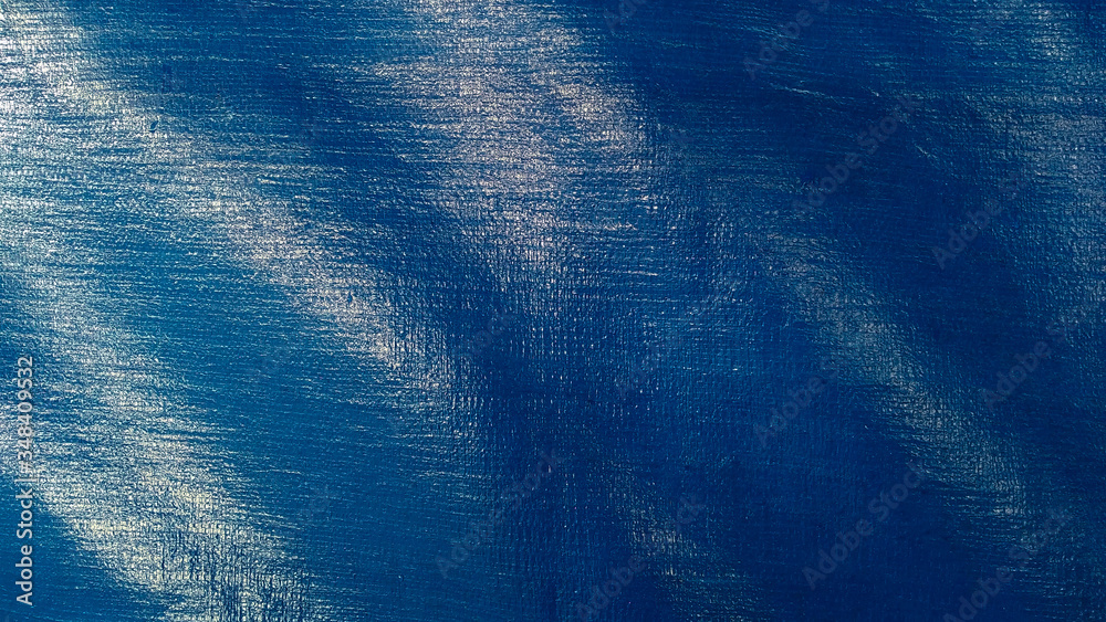 Shiny blue tarpaulin plastic texture - obrazy, fototapety, plakaty 