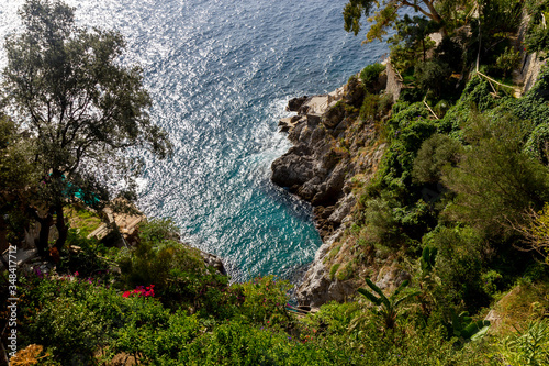 praiano in the coastal amalfitana