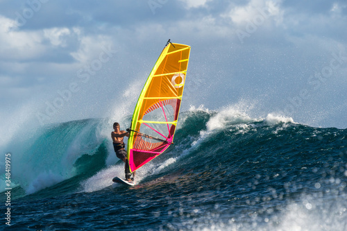 Windsurfing in Mauritius photo