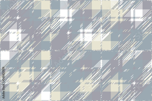 Modern glitch background. Color geometric abstract pattern vector.