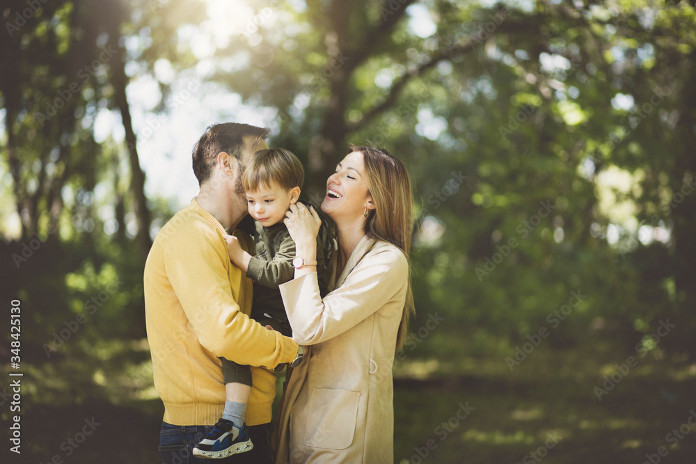 Love makes a family. Love makes a family.