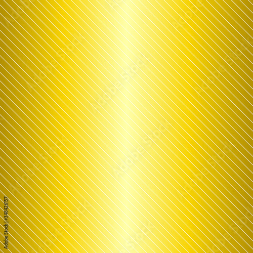 Golden background. Illustration of golden gradation. Gradient background. 背景：グラデーション 金色のグラデーション
