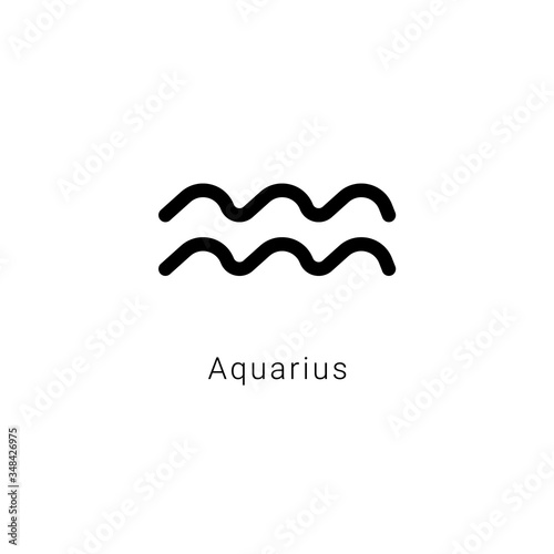 Sign of the zodiac. Aquarius, the water bearer.