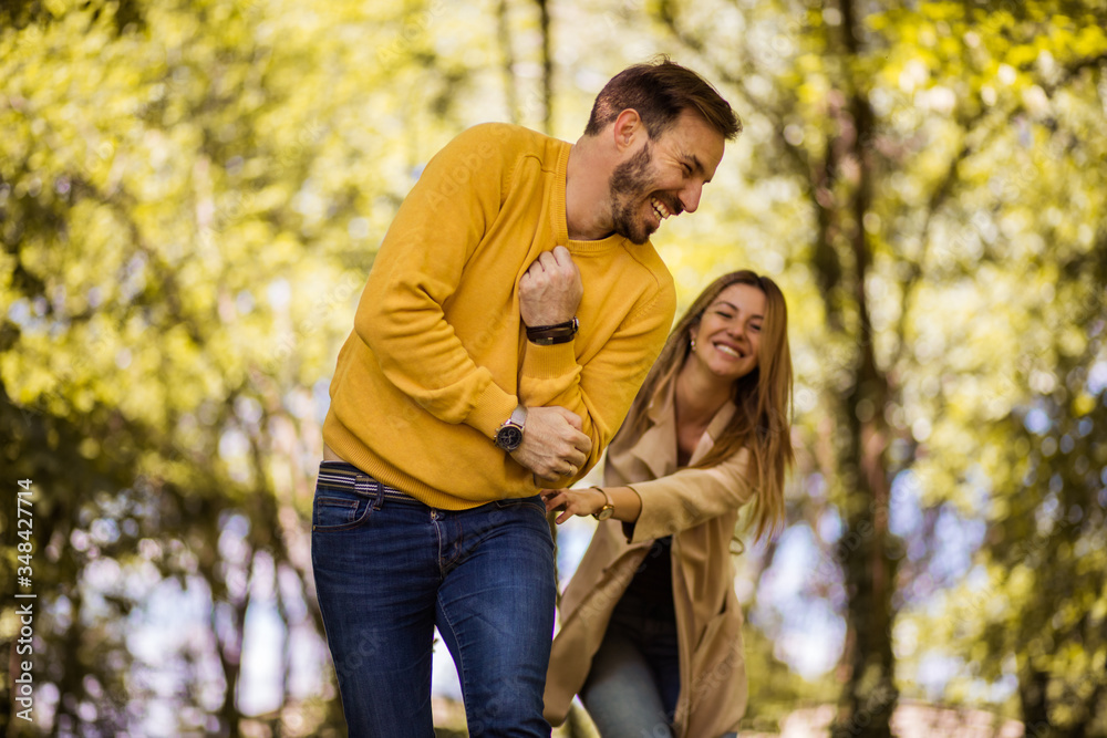 They spend their days happy and smiling together.