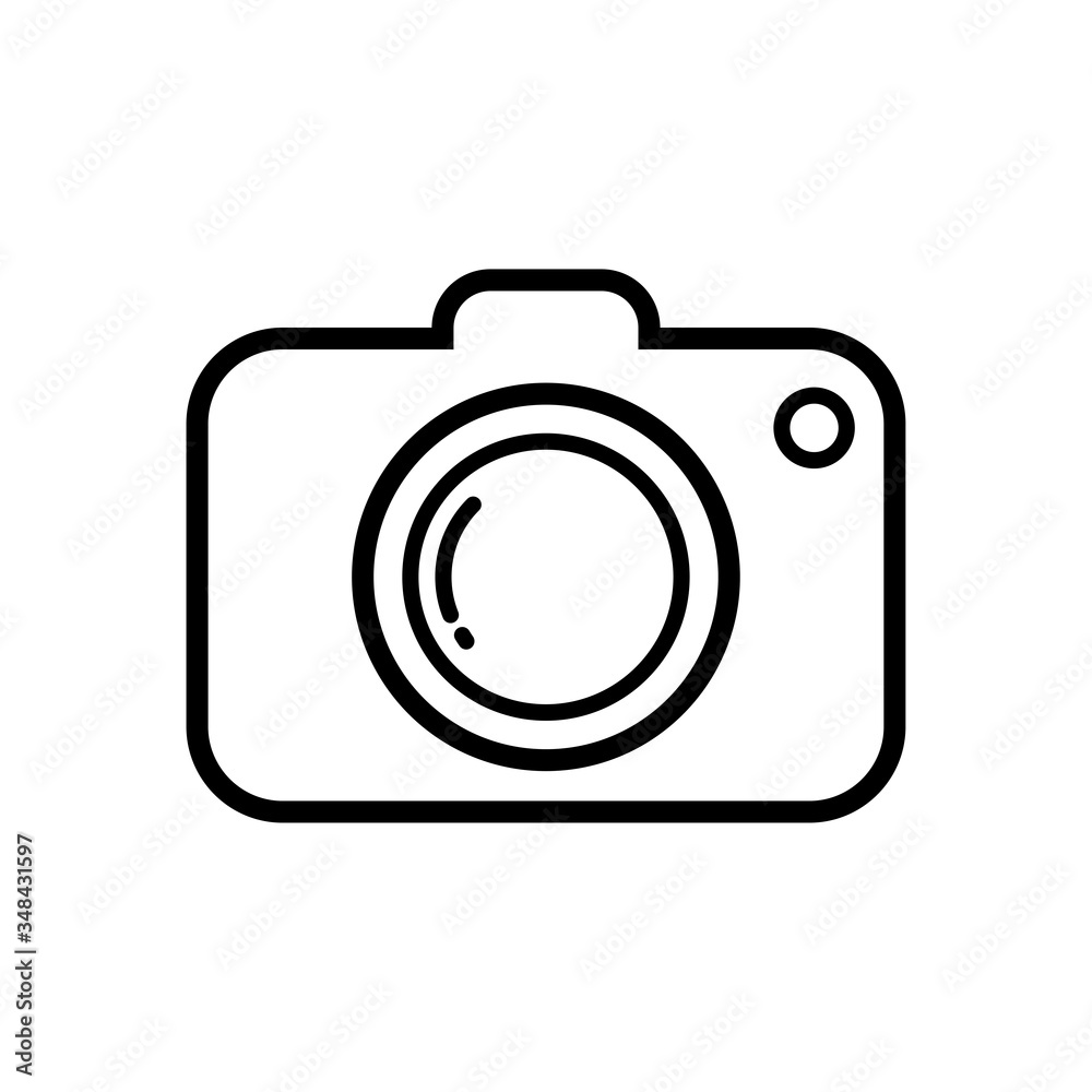 camera - photography icon vector design template camera - photography icon vector design template