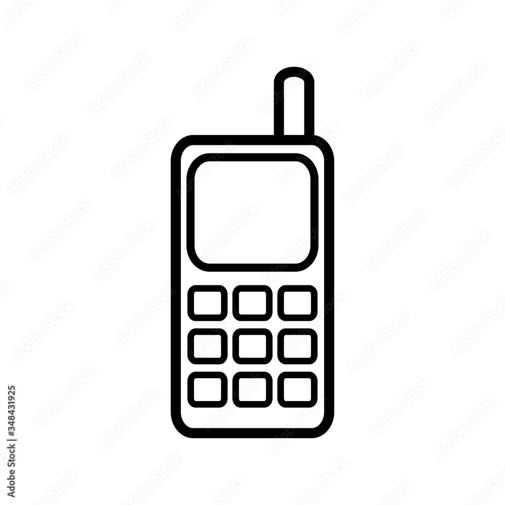 mobile phone - cellular icon vector design template mobile phone - cellular icon vector design template