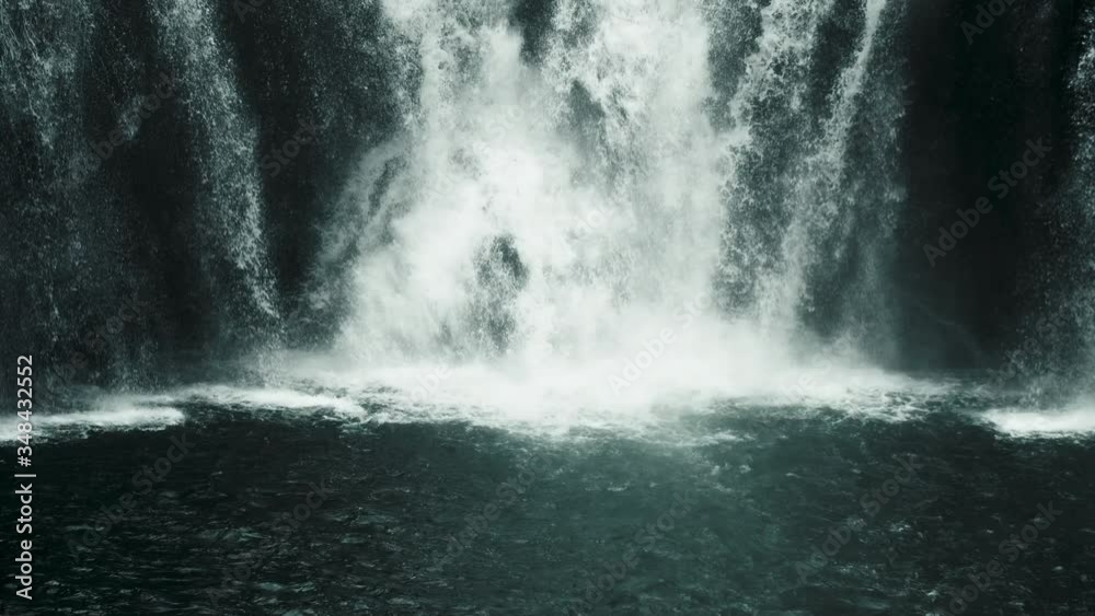 waterfall in the forest waterfall in the forest
