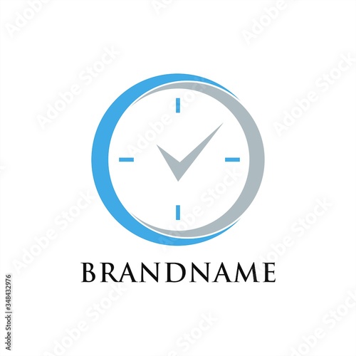 clock stopwatch watch barometer pressure gauge time measurement logo design