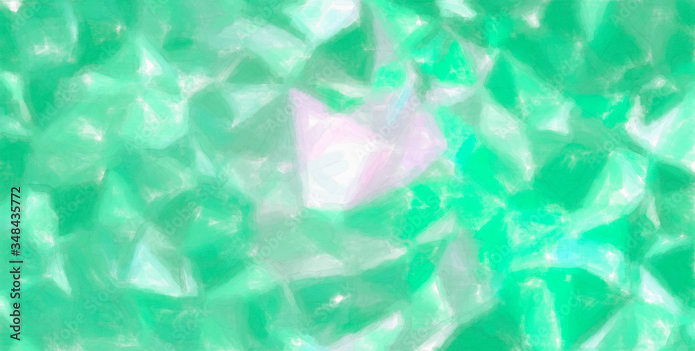 Nice abstract illustration of green and magenta Watercolor with large brush paint. Good background for your prints.
