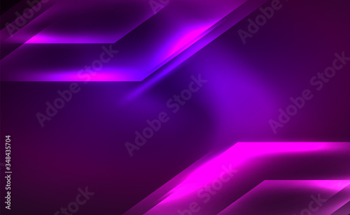 Dynamic neon shiny abstract background. Trendy abstract layout template for business or technology presentation, internet poster or web brochure cover, wallpaper