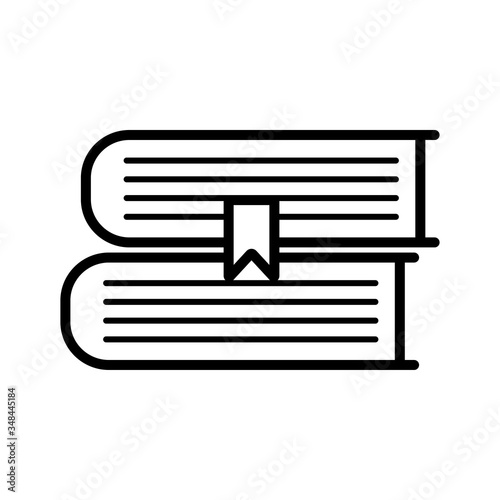 book - open book - education icon vector design template