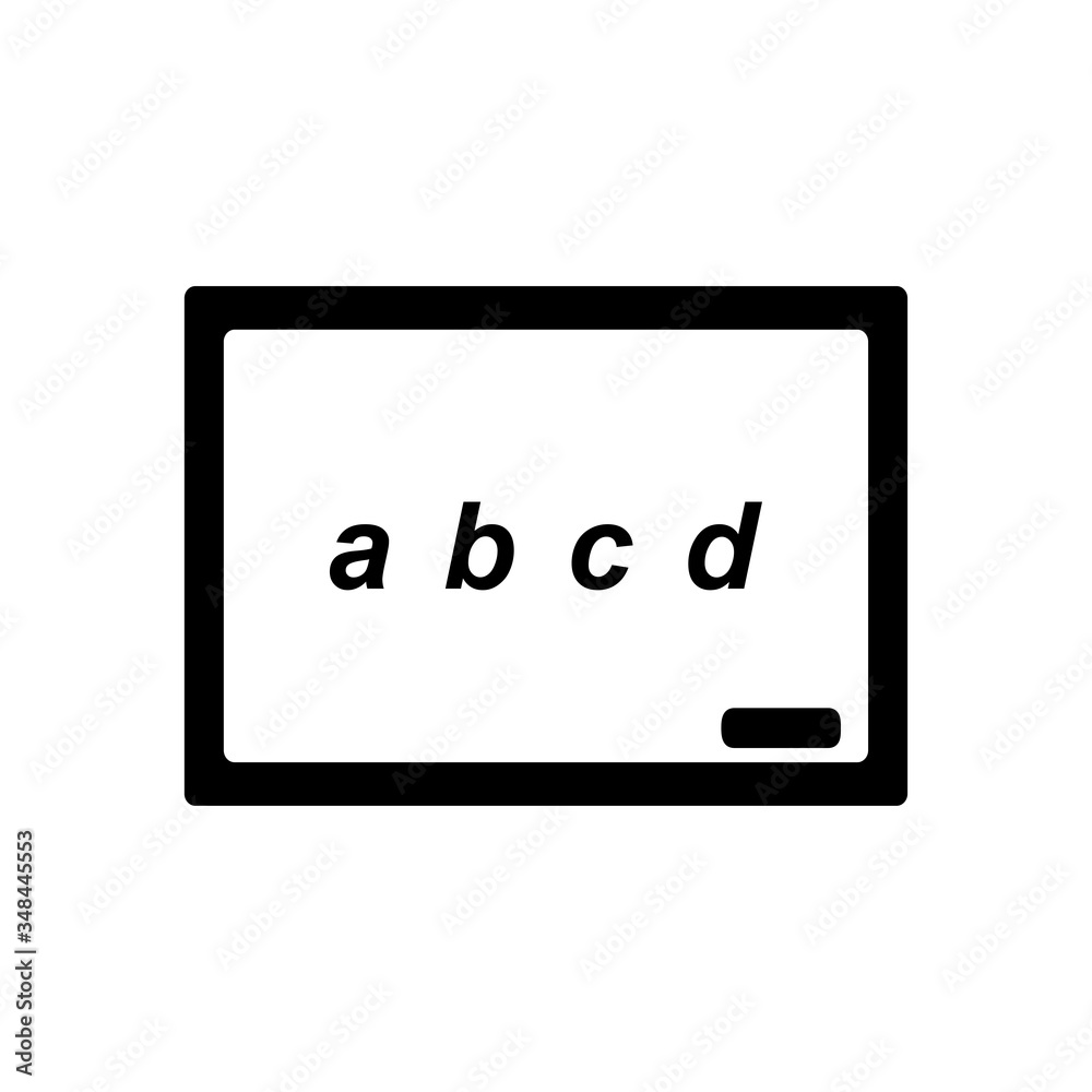 board - black board icon vector design template board - black board icon vector design template