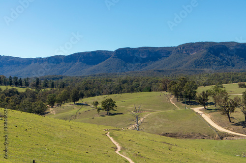 landscape in blue mountains, Australia 