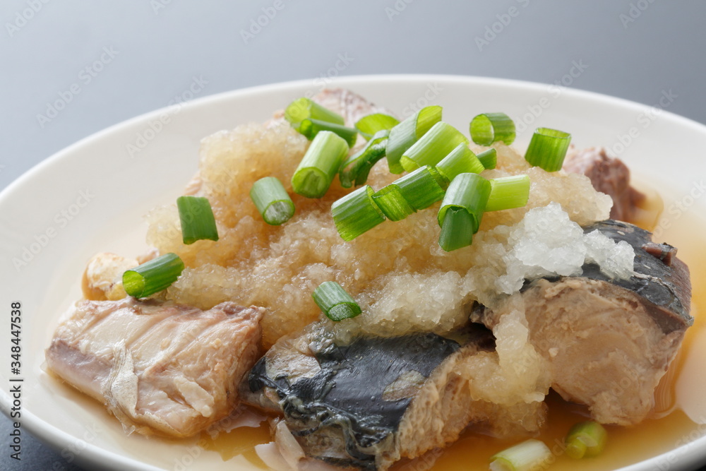 鯖のみぞれ煮 鯖のみぞれ煮