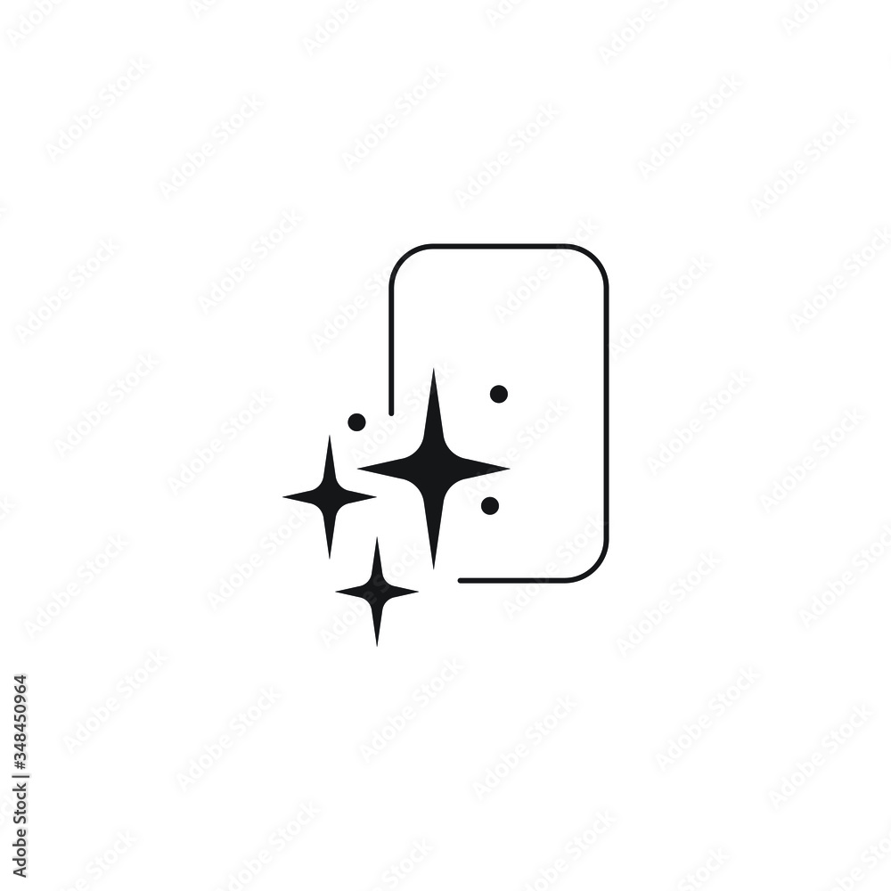 clean surface icon design isolated on white background clean surface icon design isolated on white background