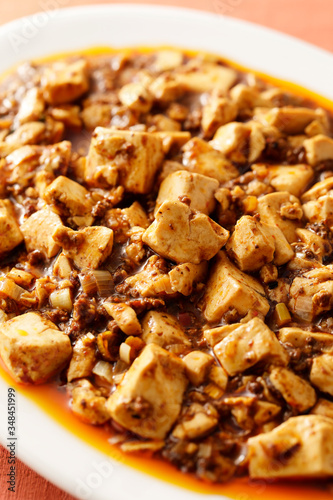 麻婆豆腐 Mapo tofu