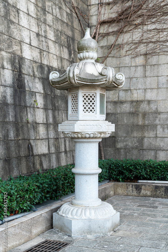 Obraz premium Lamps in Chinese temple
