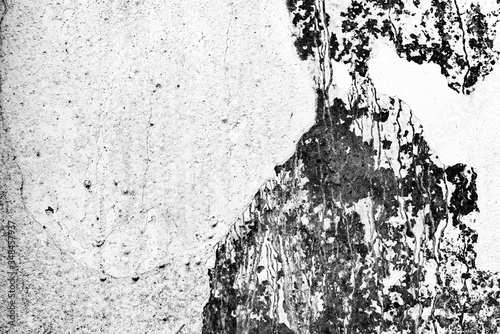 Wallpaper Mural Texture of a concrete wall with cracks and scratches which can be used as a background Torontodigital.ca