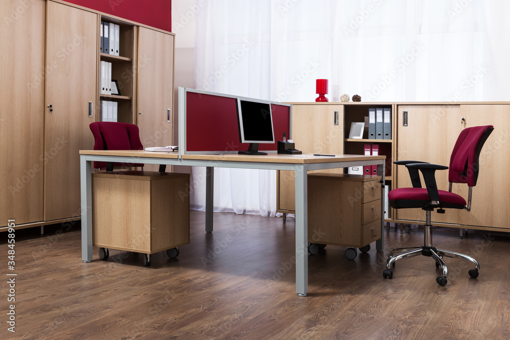 comfortable workplace in modern office comfortable workplace in modern office