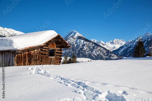 Allgäu - Winter - Stadel - Oberstdorf - Alpen © Dozey