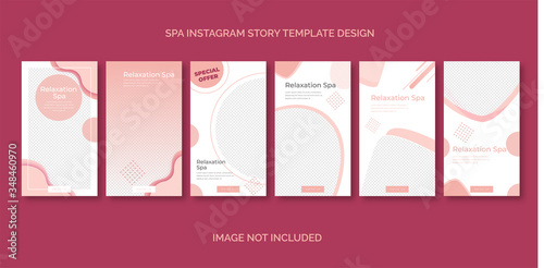 Spa Instagram stories template