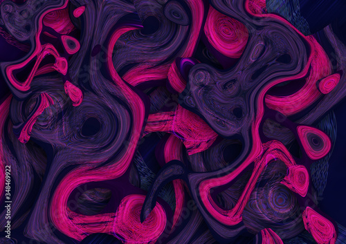 Purple pattern shape template 
