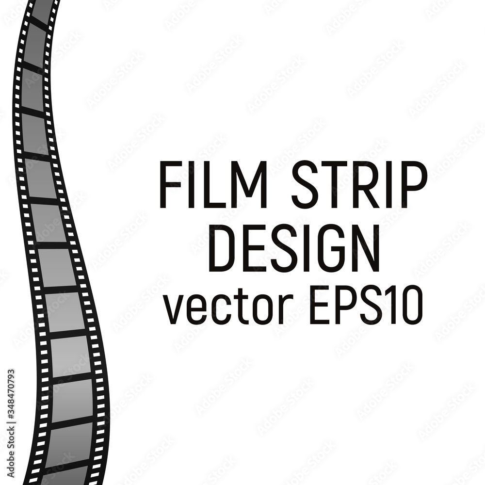 Filmstrip design.