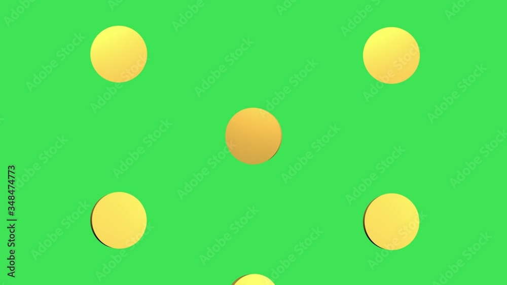 Animated Money Falling Coins Spin Spinning Green Screen Background Seamless Looping Animated Money Falling Coins Spin Spinning Green Screen Background Seamless Looping