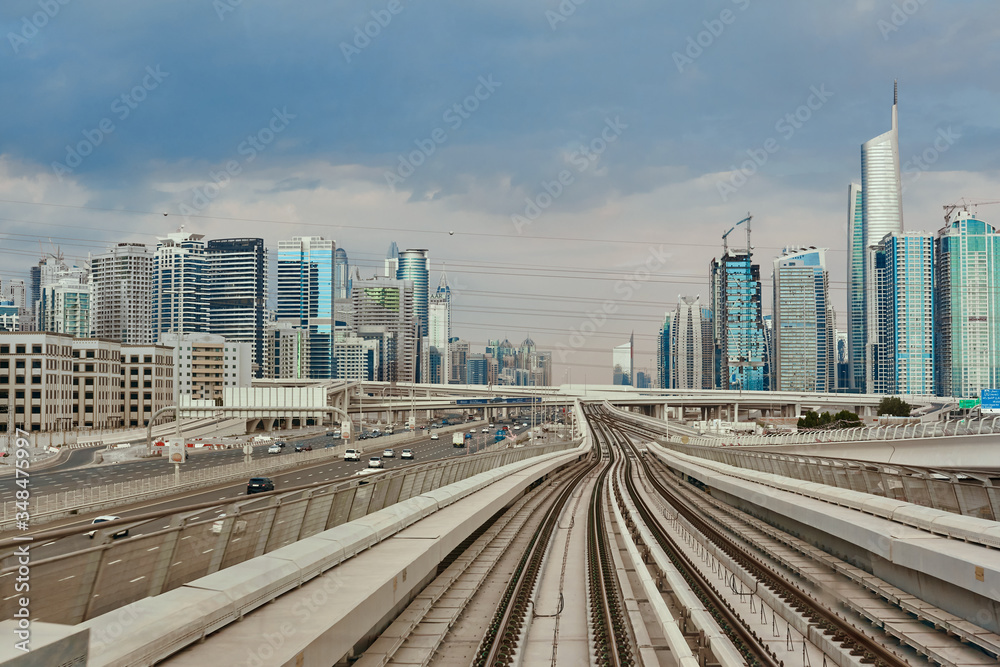 Dubai metro is the world's longest fully automated metro network
